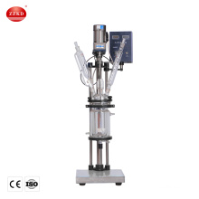 Lab Pyrex Glass Vacuum Stirred Reactor